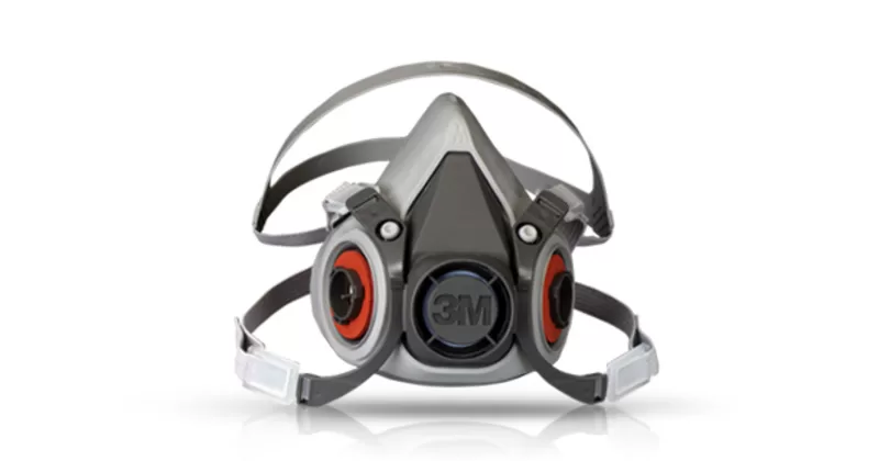 RESPIRADOR MEDIA CARA 3M 6200